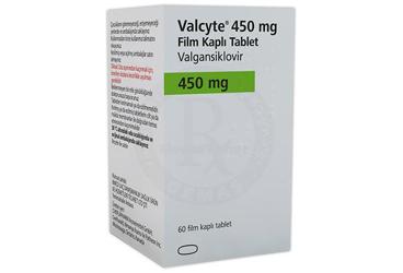 VALCYTE ROCHE 450 MG 60 FILM TABLET